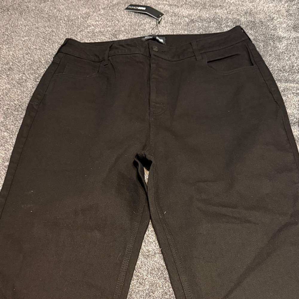 Fashion Nova Black Boyfriend Jeans